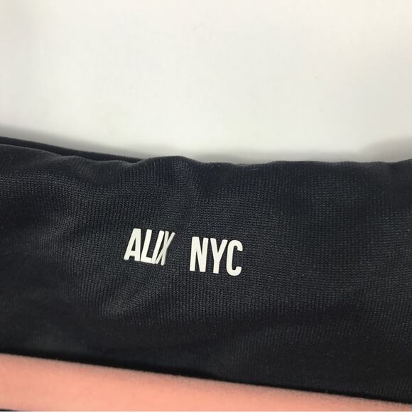 ALIX NYC Jules Boat Neck Long Sleeve Bodysuit Black Large - Picture 8 of 12